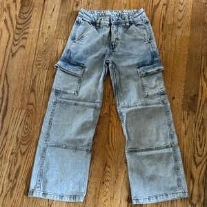Art Class Denim with White Stitching